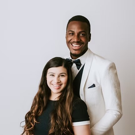 Pastor Joseph Ante and Pastor Jorgina Ante standing together